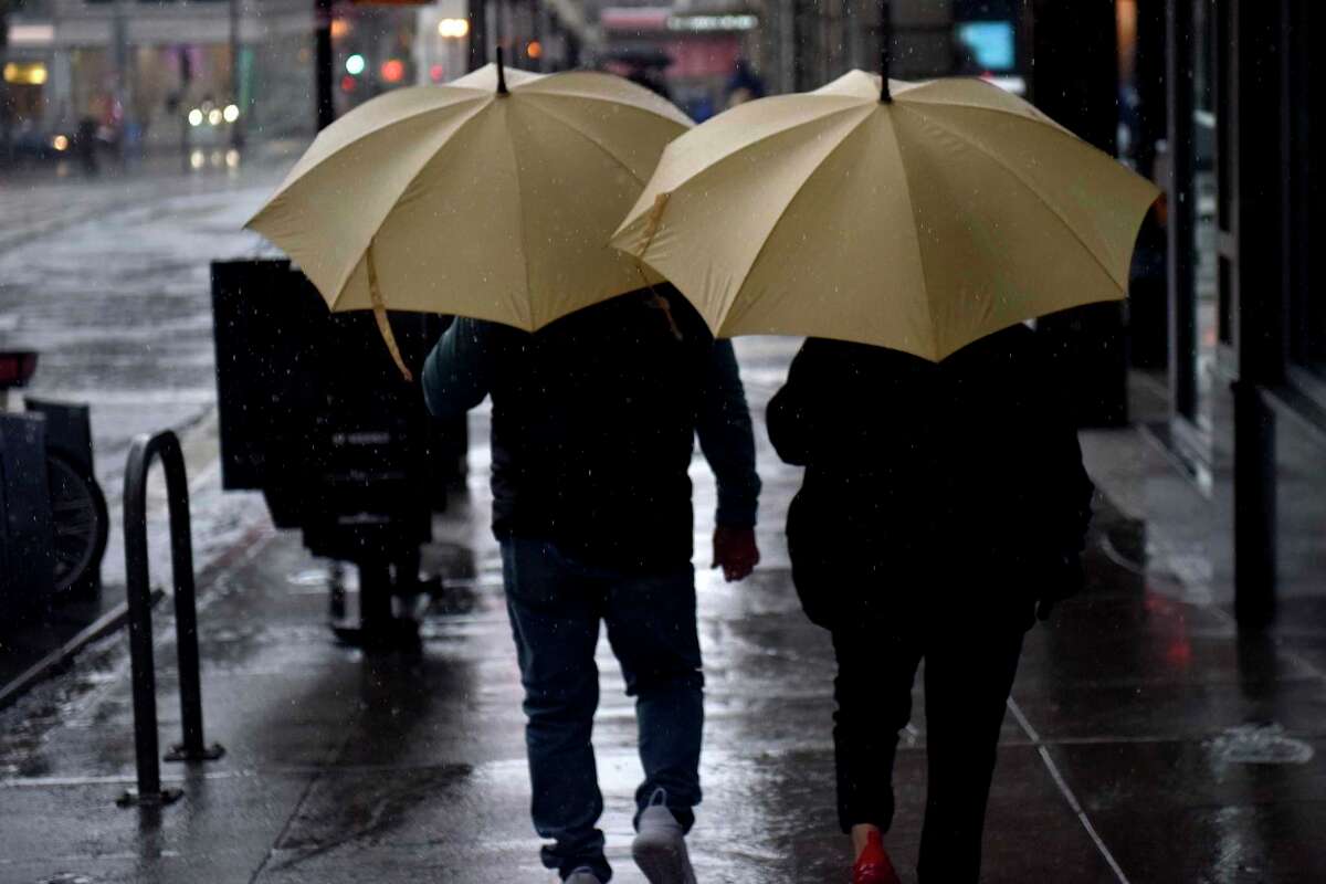 Tuesday’s nor’easter so far has not badly affected Darien, although more rain is expected throughout the day and night.
