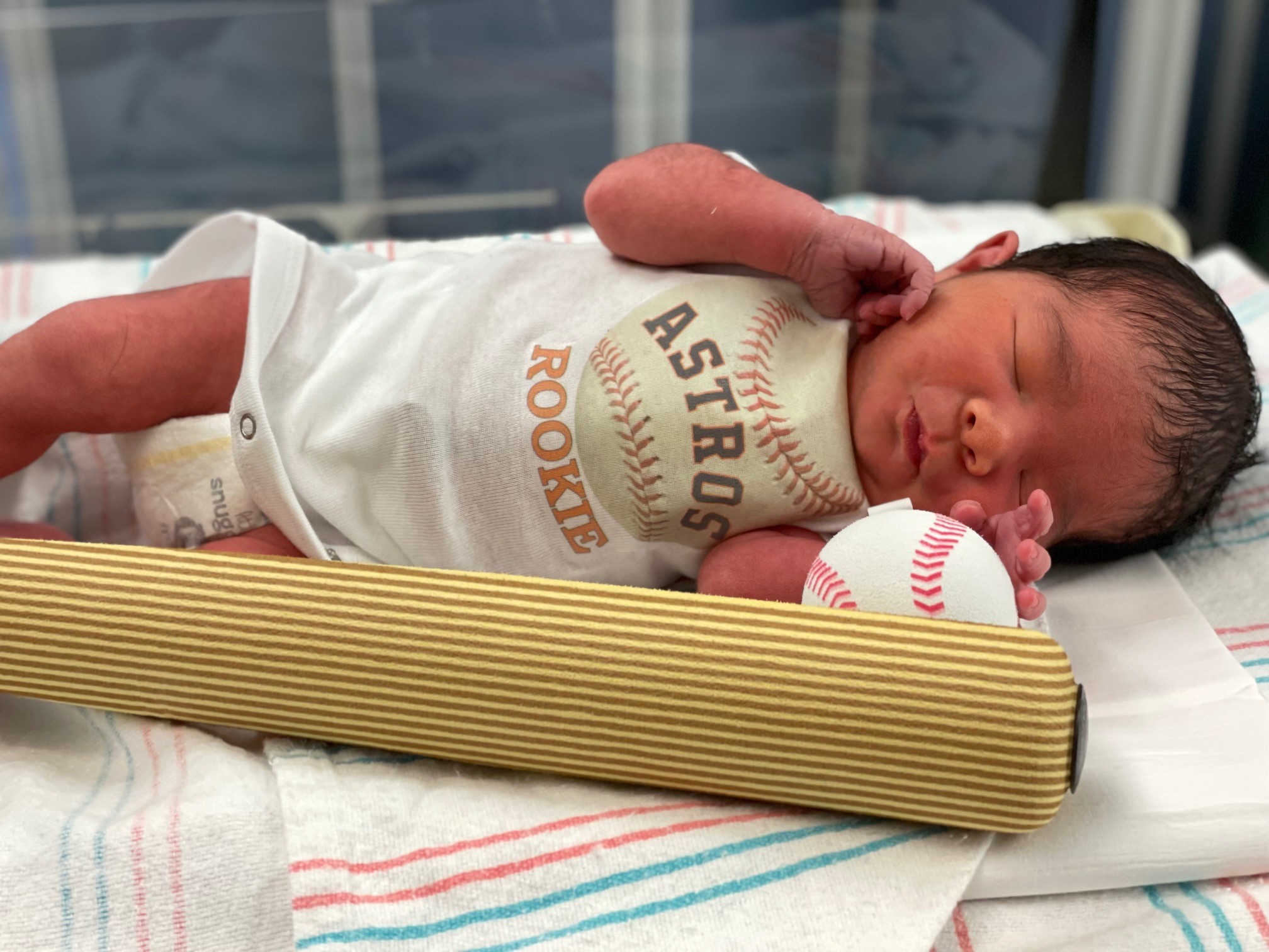 The Newest Babies At Memorial Hermann Are Cheering On The Astros