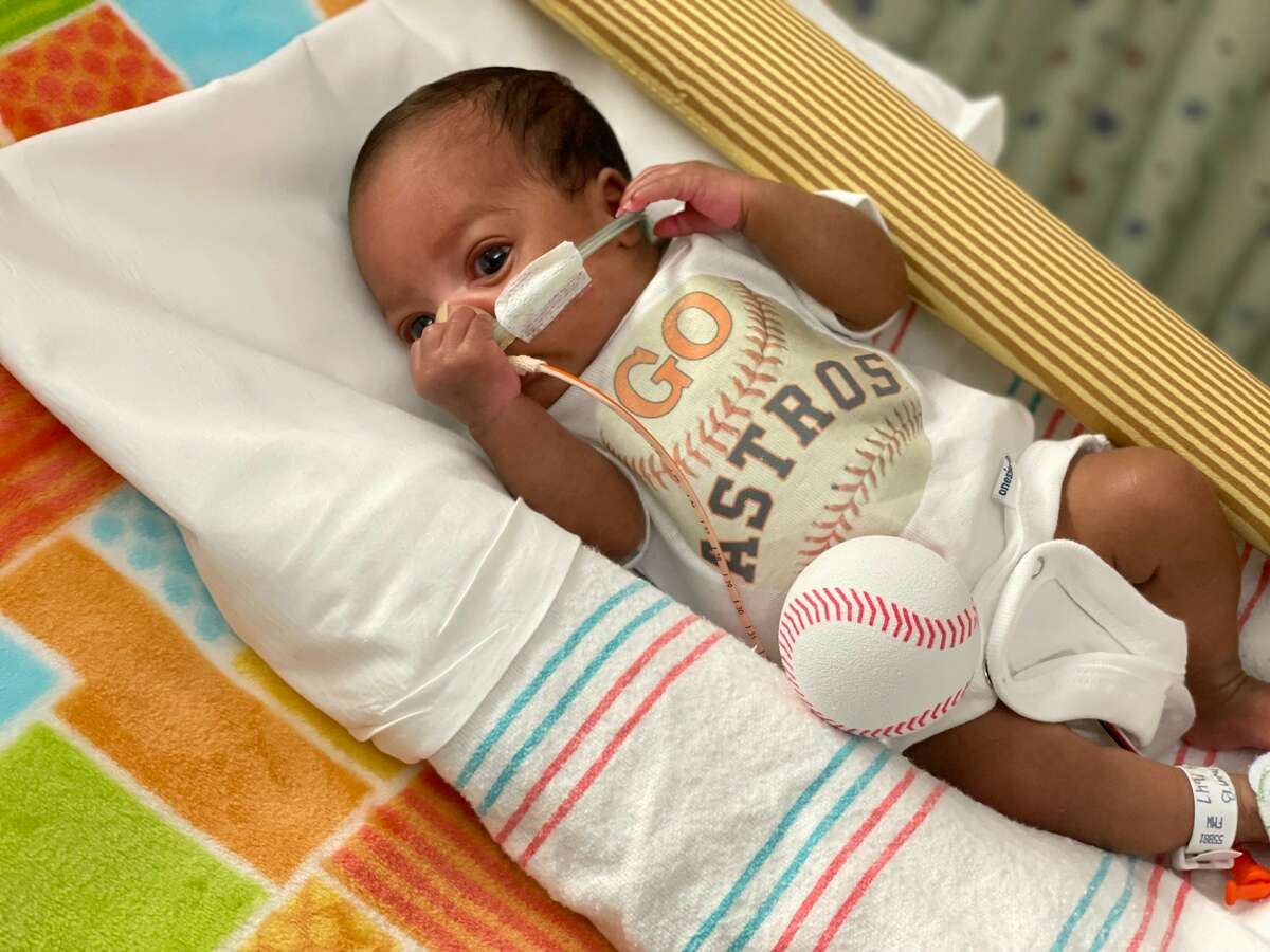 The Newest Babies At Memorial Hermann Are Cheering On The Astros