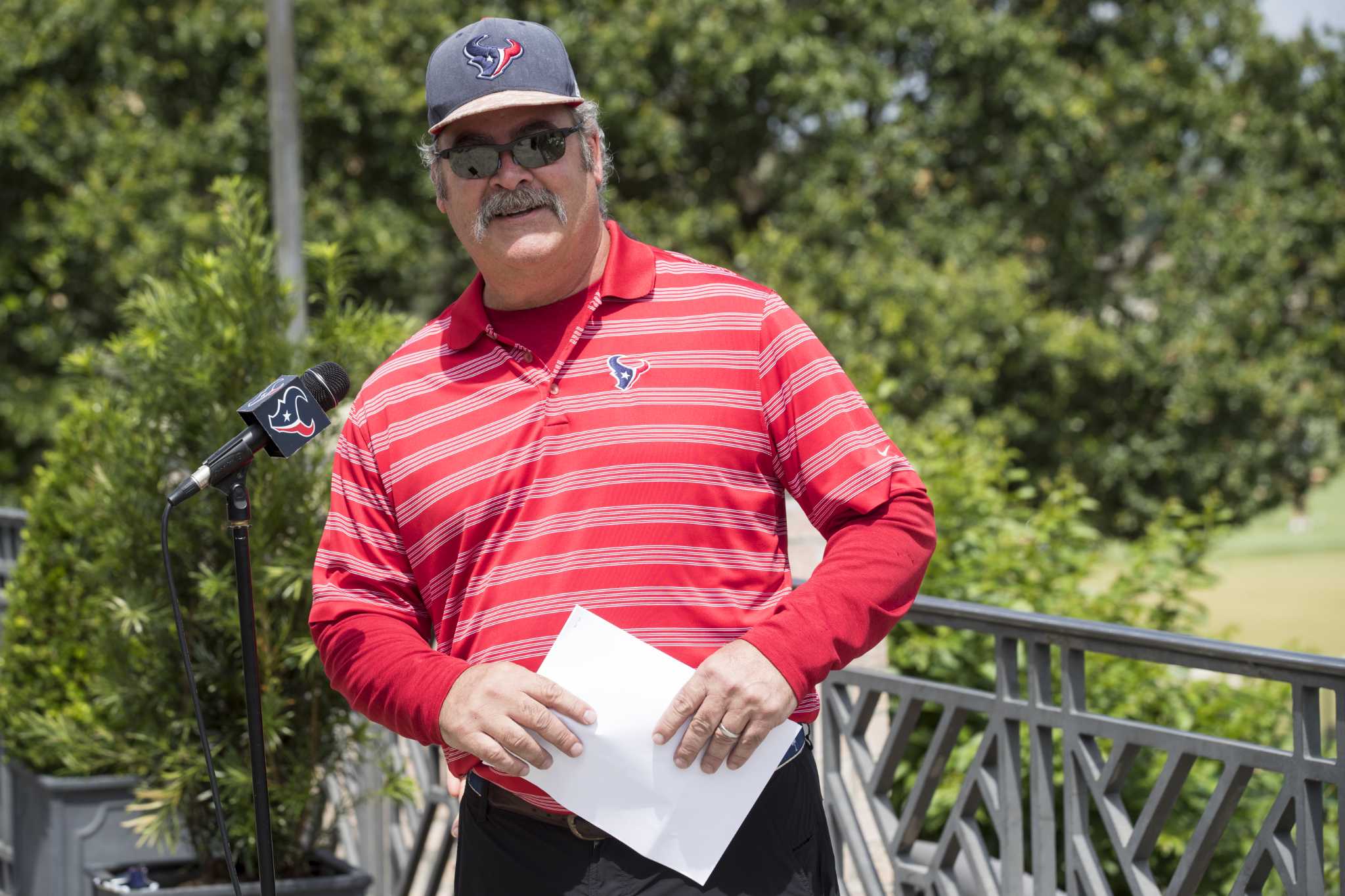 Texans Chairman and CEO (and Grill Master) Cal McNair was back on Reddit  Thursday night answering fan questions. He covered topics like the new  uniforms, the media and much more.