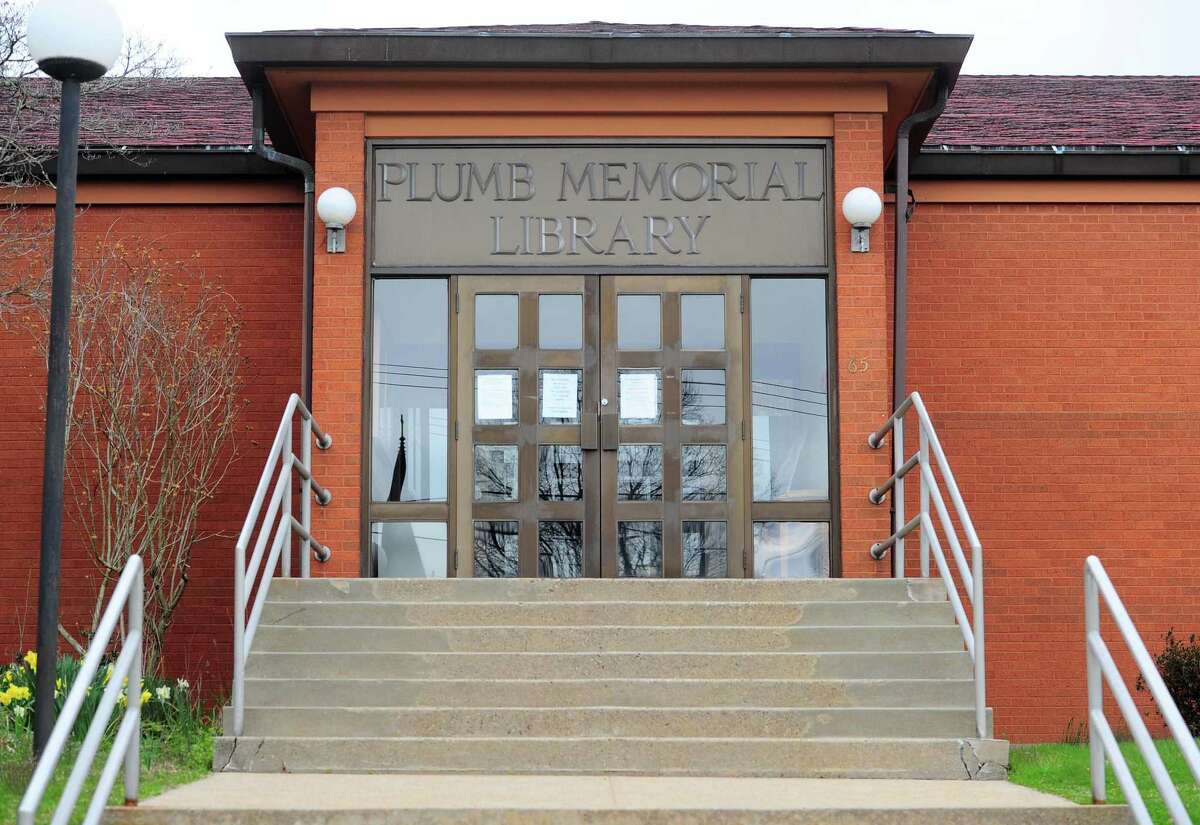 Plumb Memorial Library in Shelton.