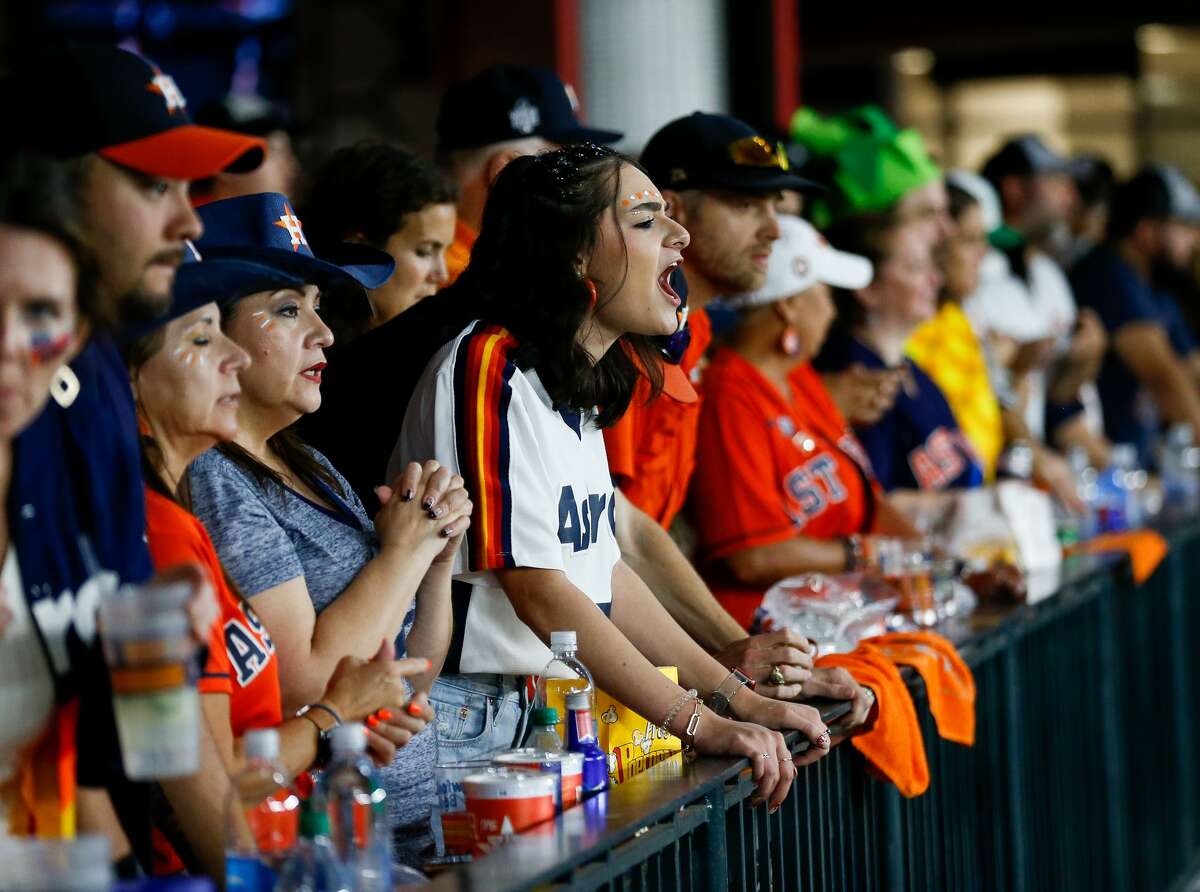 Bouyant Houston fans show their fierce devotion to the Astros