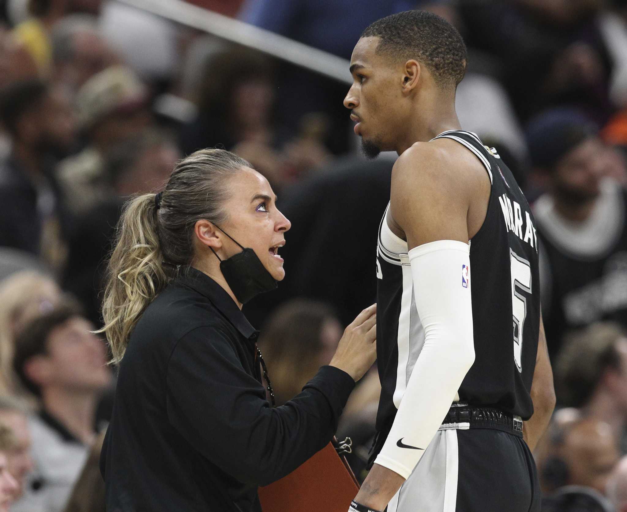 Everyone loves and respects her': Spurs have mixed reactions to Becky Hammon...