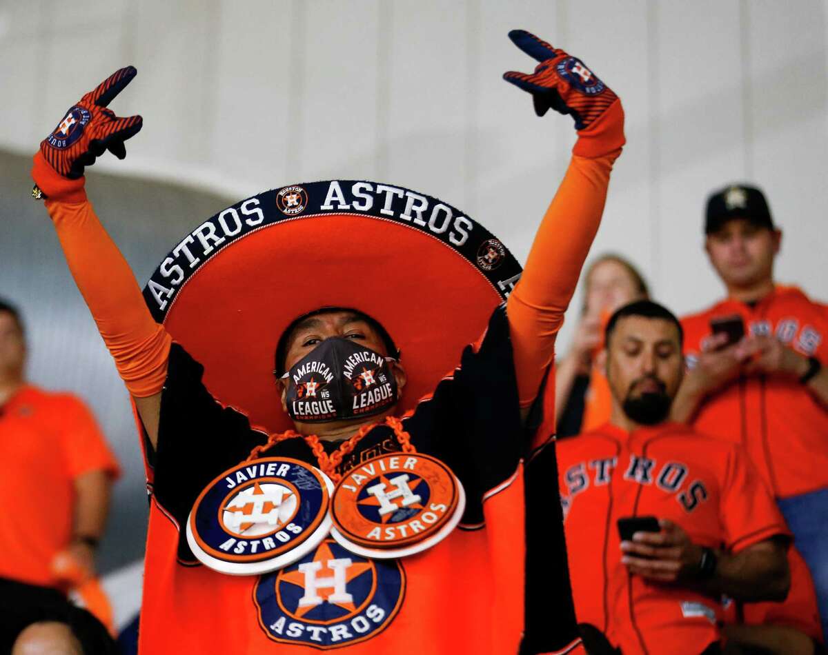 Bouyant Houston fans show their fierce devotion to the Astros