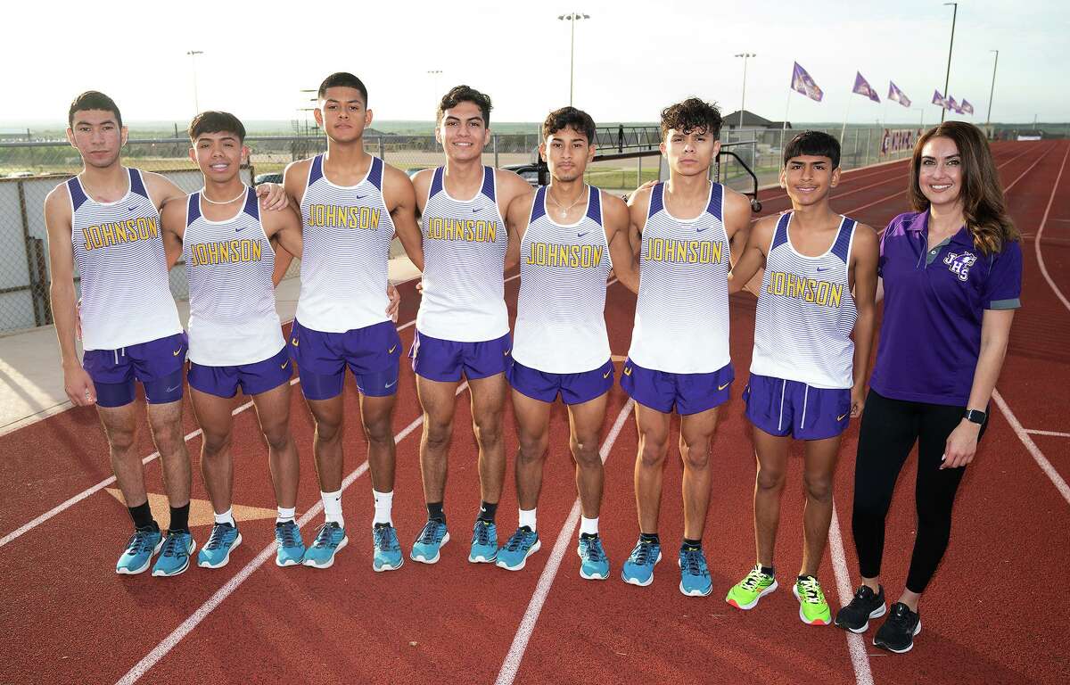 The LBJ boys’ cross country squad won the District 30-6A team title this year.