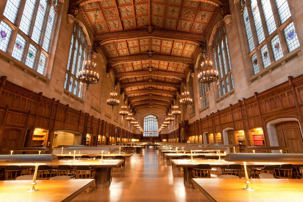Univeristy of Michigan's Law School Library in Ann Arbor. 