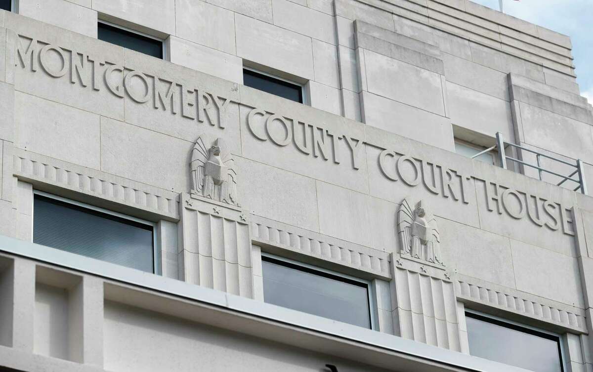 The Montgomery County Courthouse in downtown Conroe is seen in this 2021 file photo. Last week, a man was convicted and sentenced by a county judge in an intoxicated vehicular crash case that killed a Conroe resident on Interstate 45.