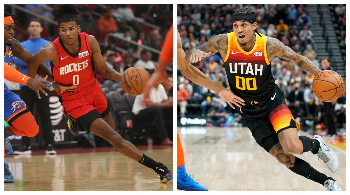 Wednesday's game will mark the second meeting of NBA players of Filipino descent: the Rockets’ Jalen Green and Utah’s Jordan Clarkson.