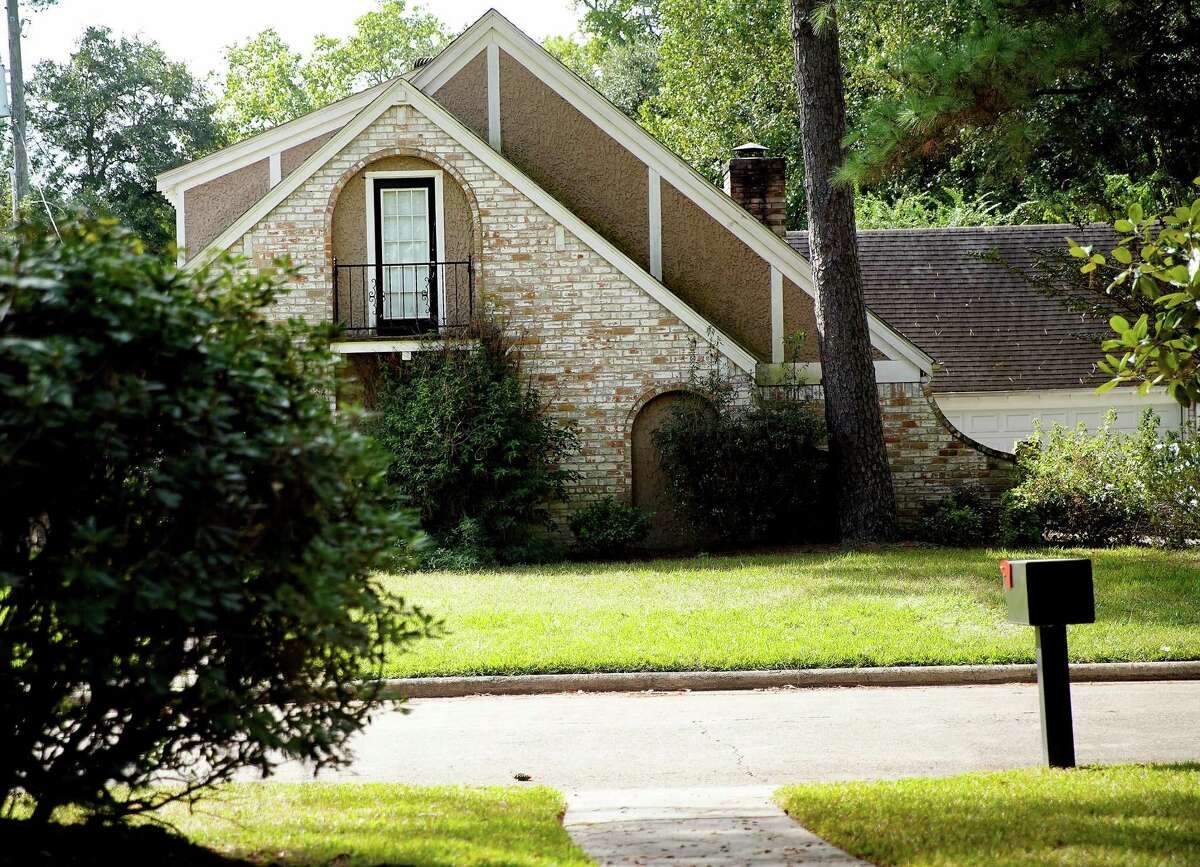 A home in Houston where, in January a TikTok performer accidentally killed their friend with a loaded gun, photographed on Tuesday, Oct. 26, 2021.