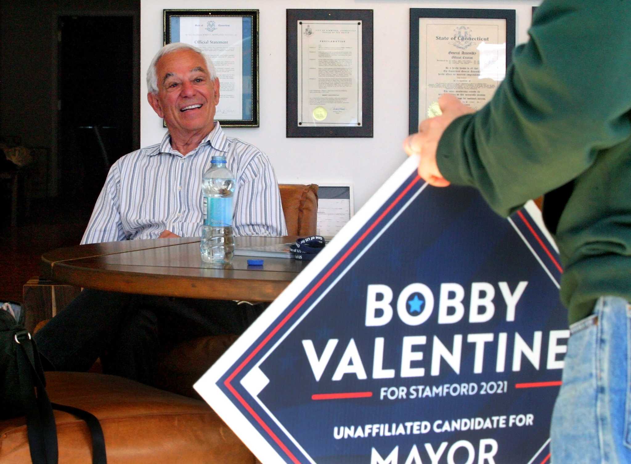 Valentine vying for Stamford voters' support: 'I'm connected' - Vimarsana News