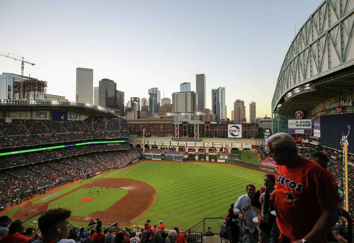 Minute Maid Park's superstitious roof - Axios Houston