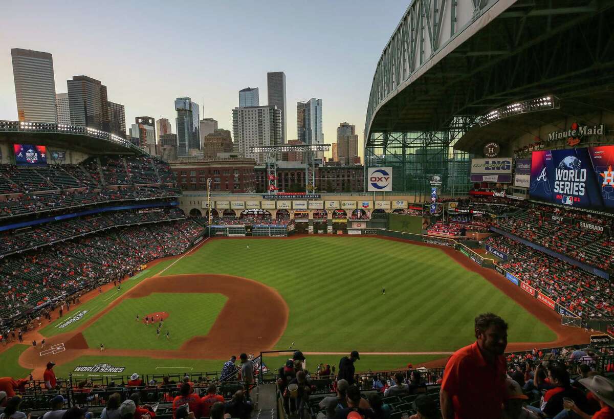 Minute Maid Park roof to be closed for World Series opener with rain in  forecast