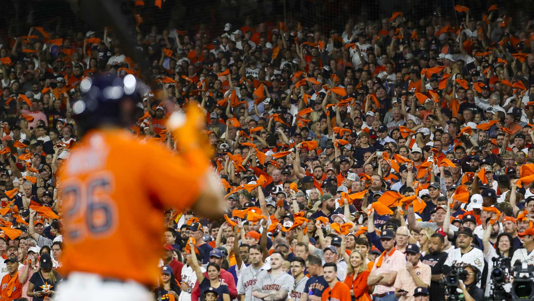 Houston Astros - Ten thousand fans will take home an orange Yuli