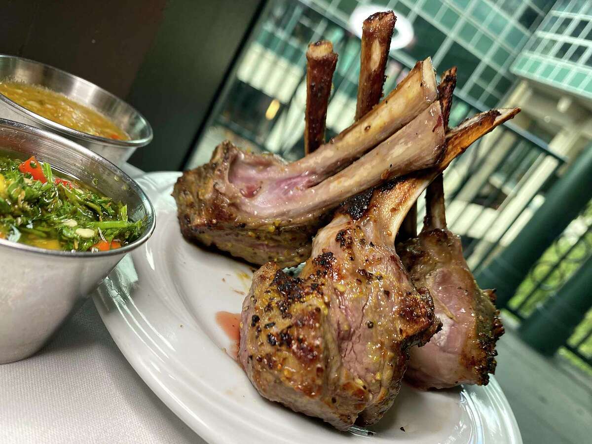 Lamb chops are part of the endless parade of grilled meats at Fogo de Chão Brazilian Steakhouse on the River Walk.