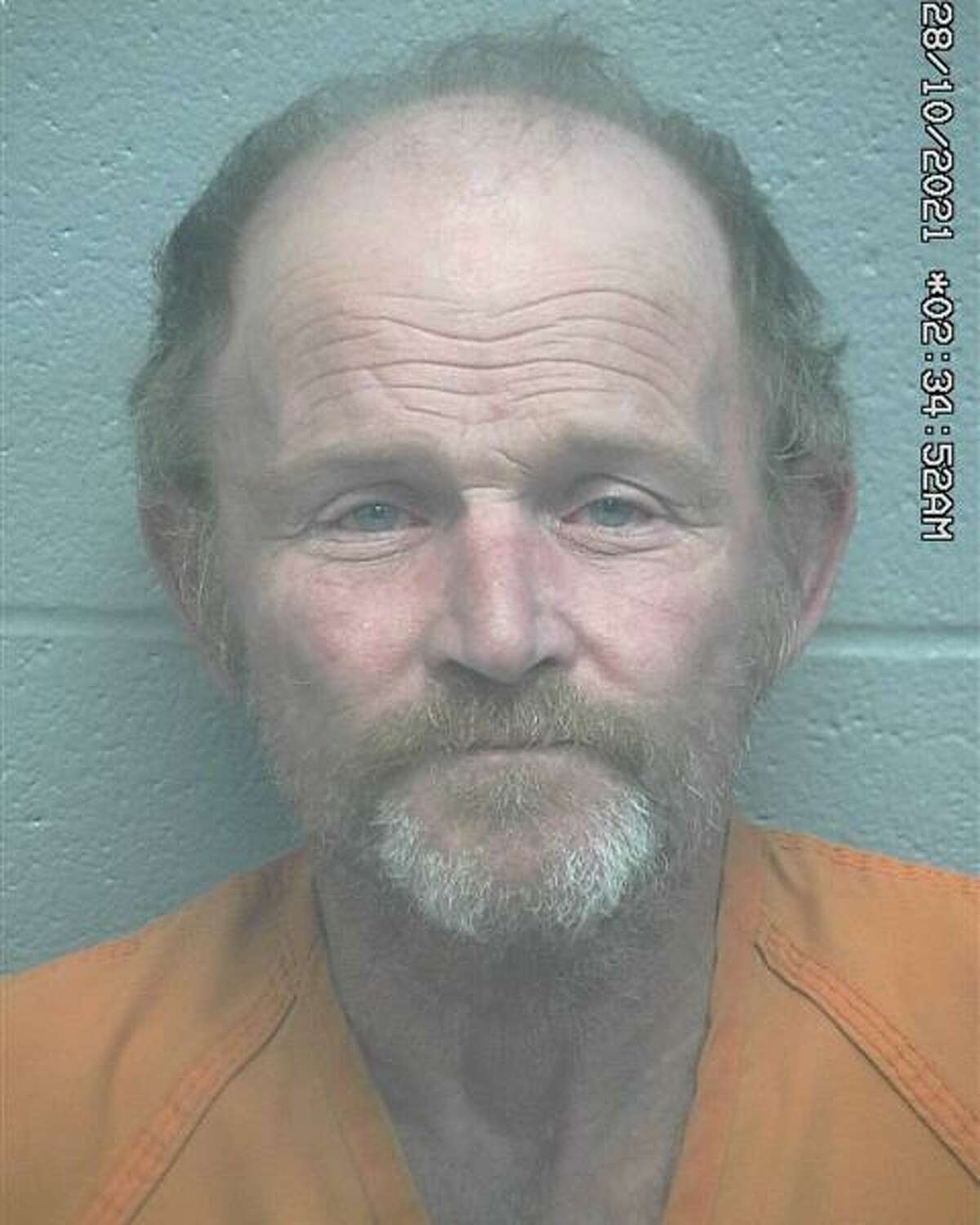Roger Dale Sanders, 55, was arrested Wednesday, Oct. 27, 2021, on a warrant and charged with aggravated sexual assault of a child for allegedly assaulting a 3-year-old girl. 