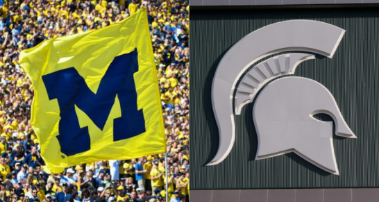 Michigan Wolverines and Michigan State Spartans football showdown expected to break sports betting records - Vimarsana News