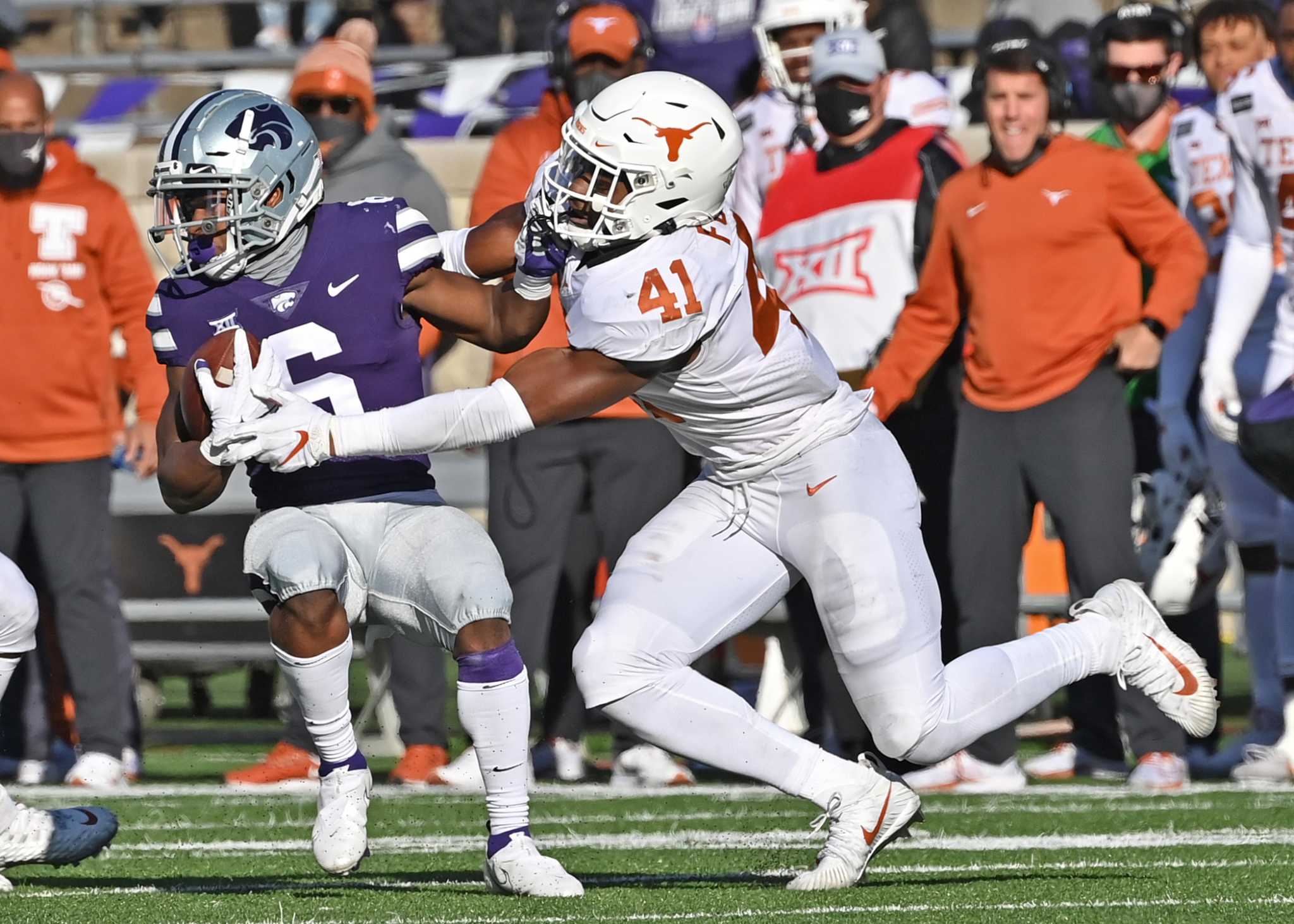 Jaylan Ford finding a role on Texas Longhorns defense