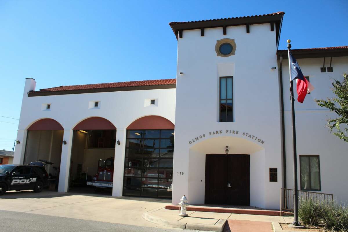The Olmos Park Fire Station on Oct. 28, 2021. 