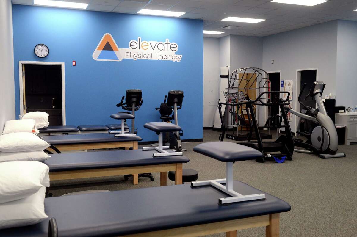Elevate Physical Therapy, one of the businesses in Long Hill Market, a new commercial plaza in Trumbull, Conn. Oct. 29, 2021.