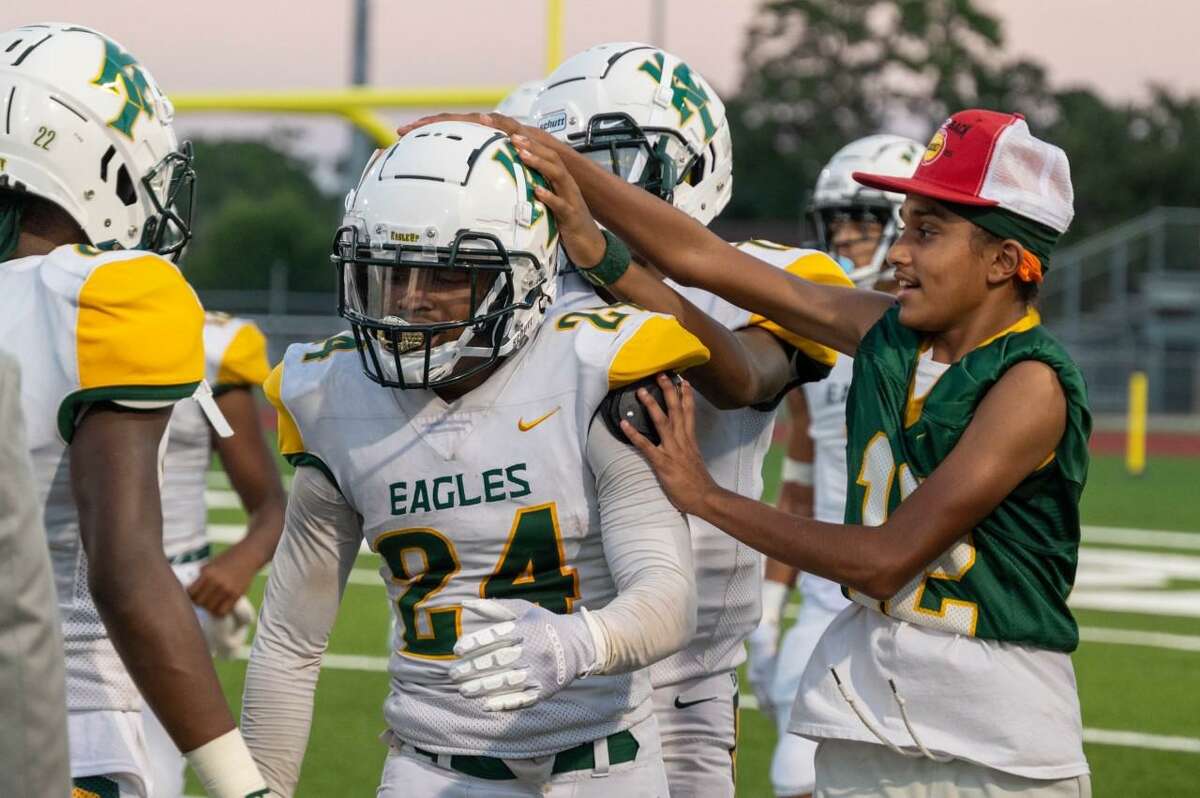 Kendrick Bradley rushed for 248 yards on 28 carries with four TDs and Klein Forest defeated Tomball Memorial 54-43 District 15-6A on Thursday night, Oct. 21, at Klein Memorial Stadium.