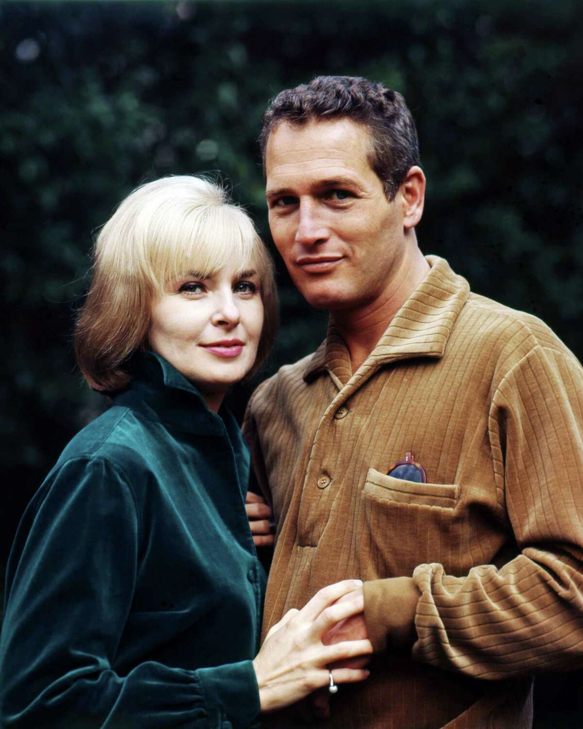 Paul Newman and his wife Joanne Woodward