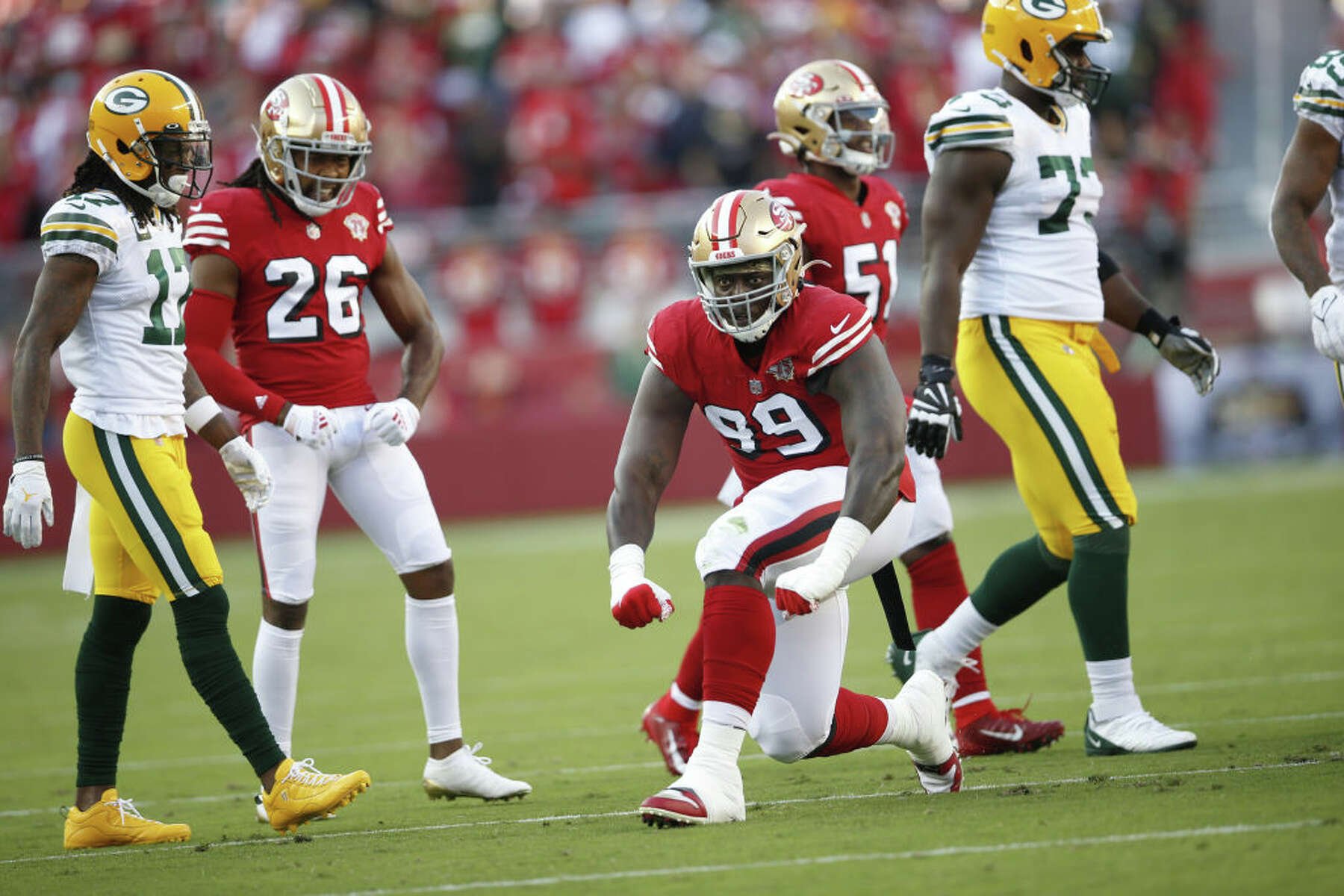 49ers' Kinlaw is out for the season after knee surgery