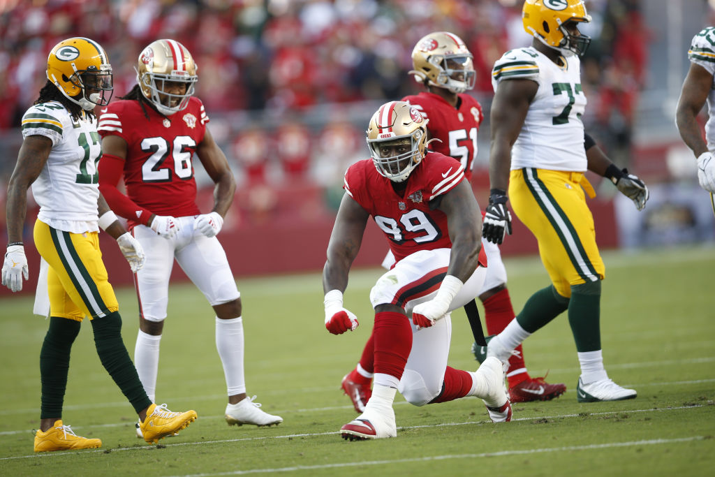 49ers' Kinlaw is out for the season after knee surgery