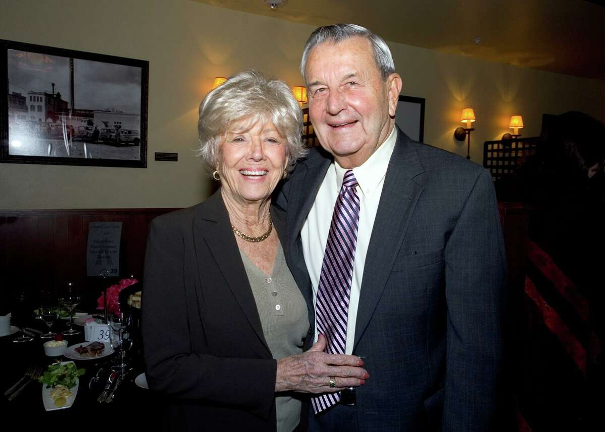 Nancy and Charlie Cheever Jr. in 2010 at the Cowgirls Live Forever Style Show and Luncheon at Pearl Stable.