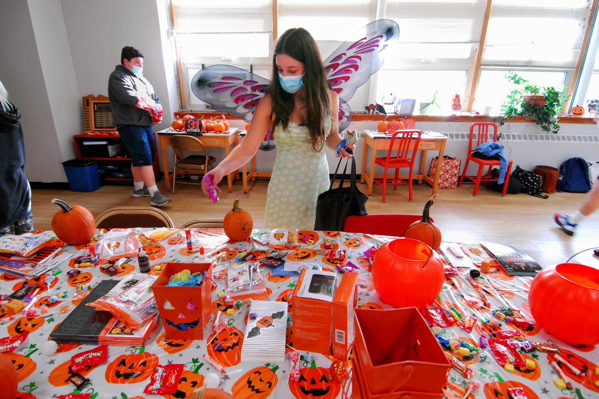 In photos Greenwich High students host Halloween bash at afterschool