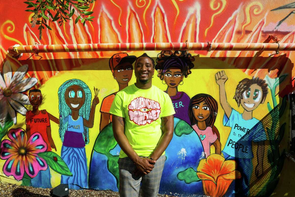 Kindergarten teacher Codion Isom, 28, says California’s education system isn’t a place where Black and brown teachers are often made to feel as though they belong. “There’s a stigma around what we can be or the spaces people think we should occupy,” he says. “Our accomplishments can challenge what a lot of people think.”