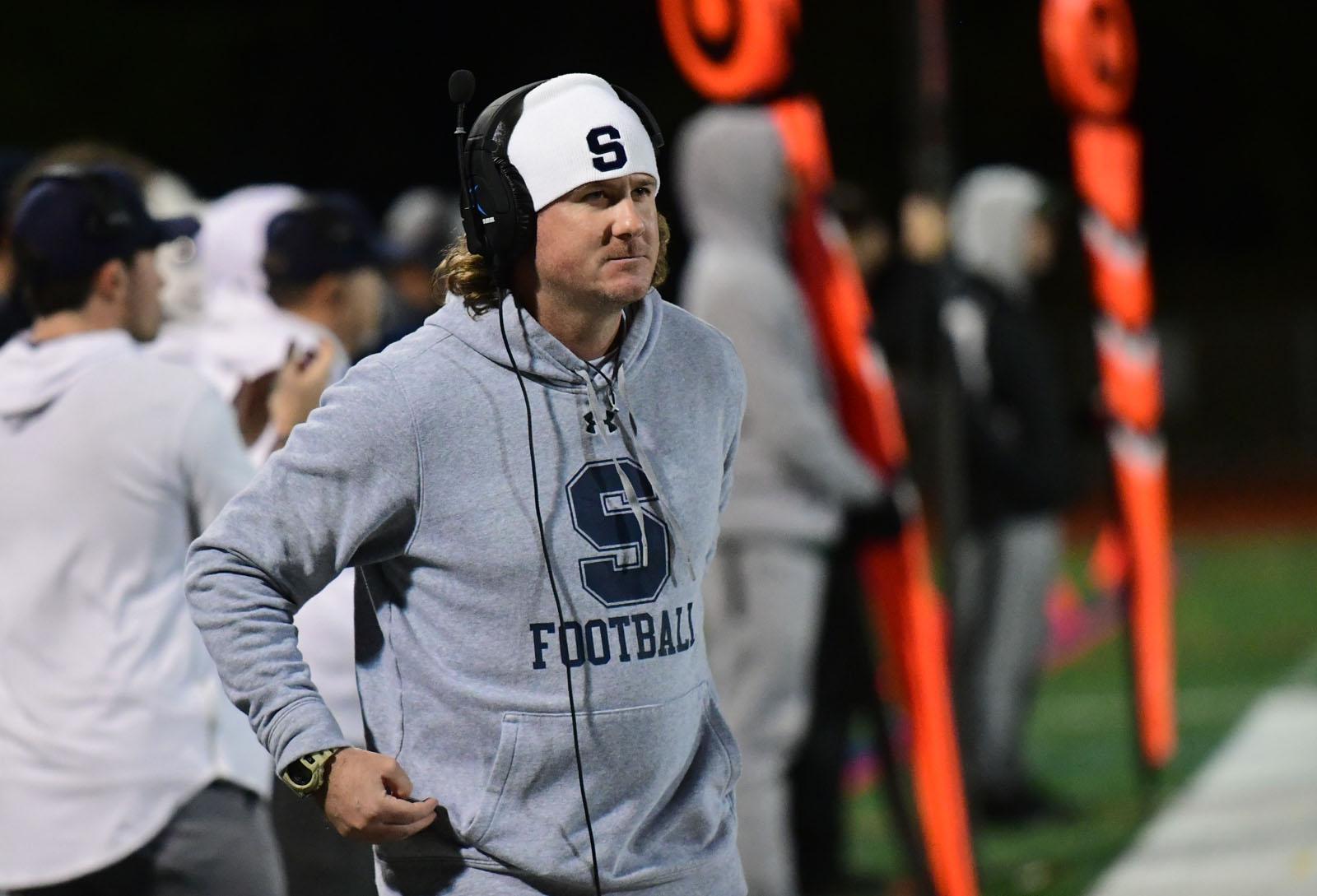 Staples football pioneers use of 'Guardian Caps'