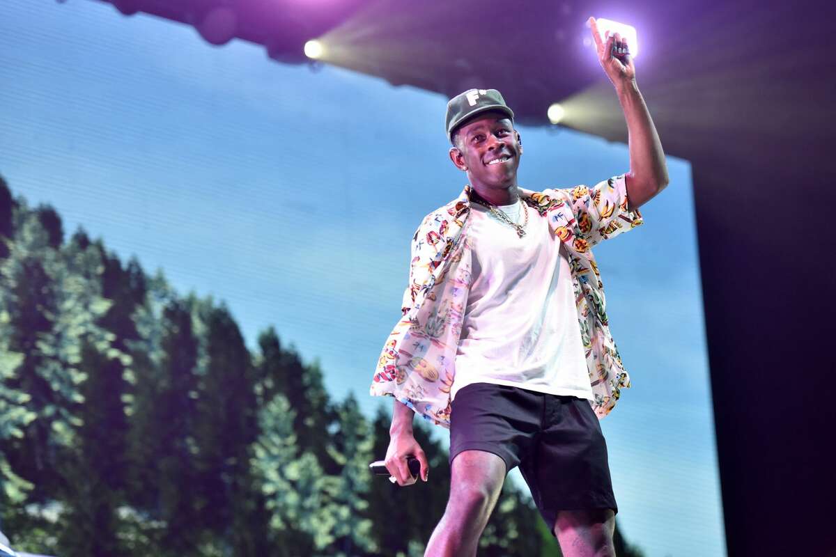 Tyler, The Creator starring on the Twin Peaks stage in Outside Lands, Friday, October 29, 2021.