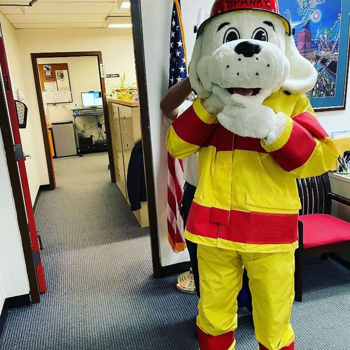 The National Fire Protection Association, NFPA's official mascot, Sparky the Fire Dog, is previously shown at one of the Wilton Fire Department's locations in the town. Wilton Fire Chief Jim Blanchfield writes this guest column about fire safety, “Fire Prevention Week,” which is the second week of the month of October, and “Fire Prevention Month,” which is the month of October.
