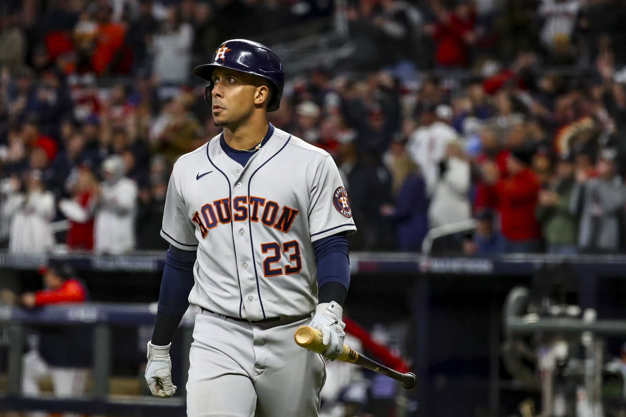 World Series Game 4: Houston Astros 2-3 Atlanta Braves – as it happened, World Series