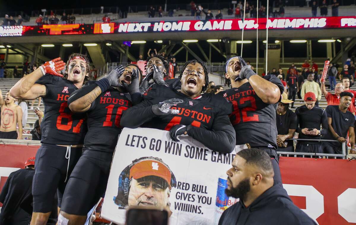 UH's 2022 football season will include at least four morning or afternoon start times.