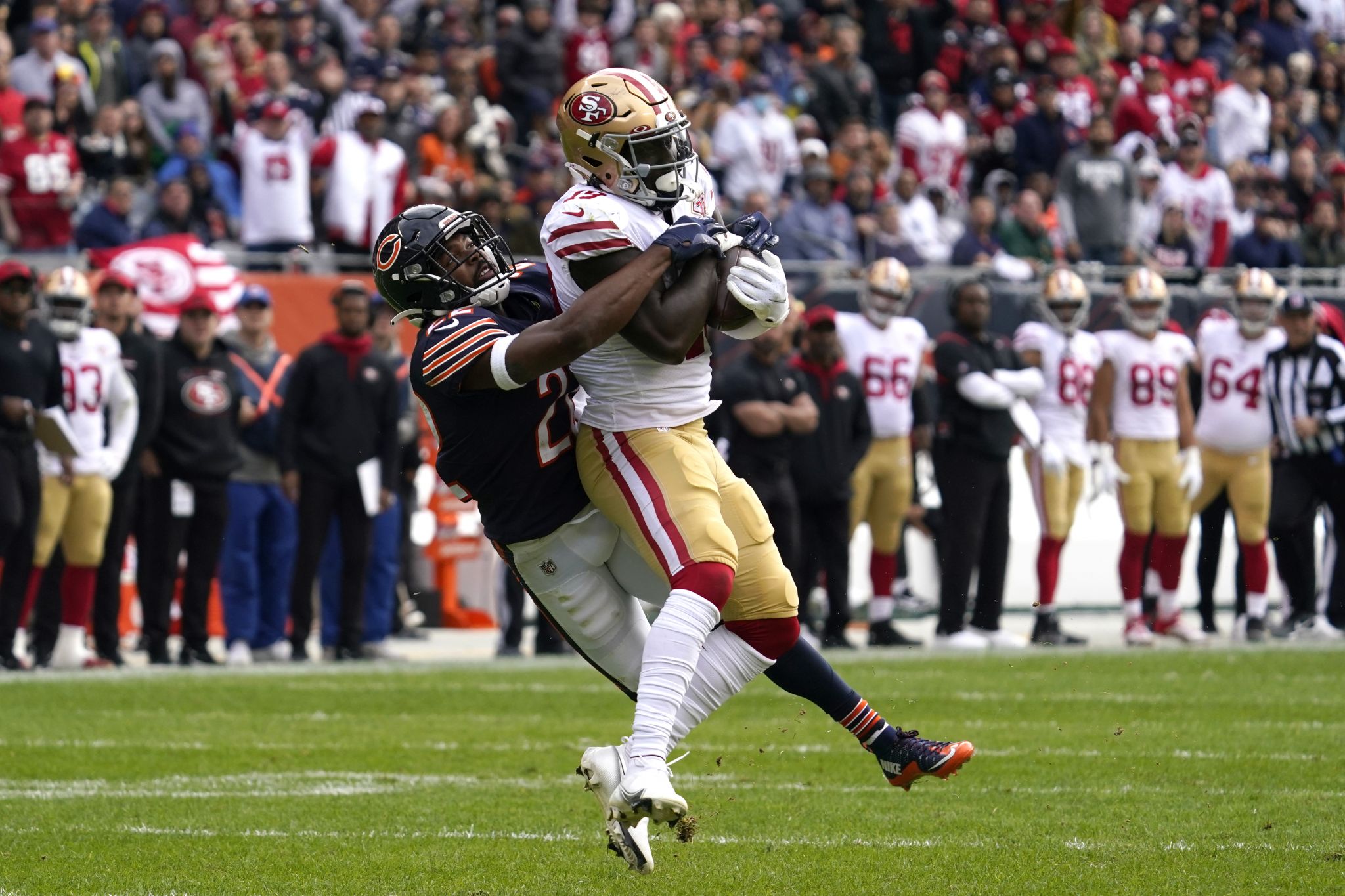 Jerry Rice & Deebo Samuel San Francisco 49ers Then And Now