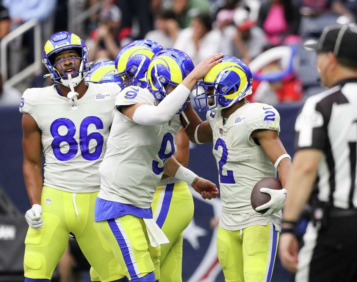 Los Angeles Rams quarterback Matthew Stafford (9) during an NFL