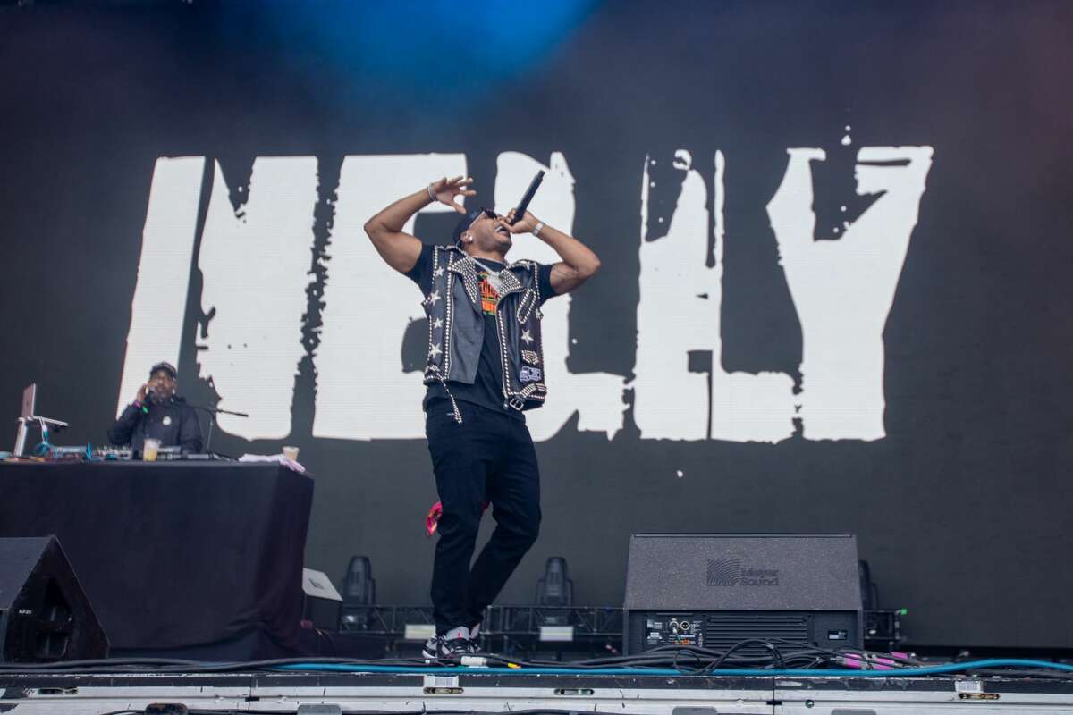 Nelly performs at the Lands End Stage at Outside Lands in Golden Gate Park in San Francisco on Oct. 31, 2021.