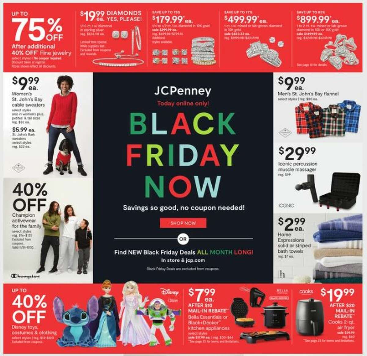 Macy's and JCPenney's 2021 Black Friday ads