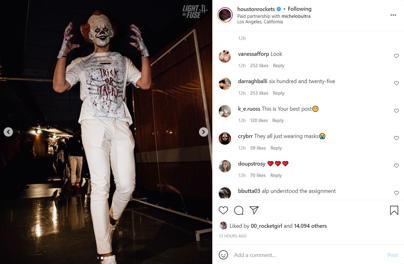 Rockets Halloween 2021