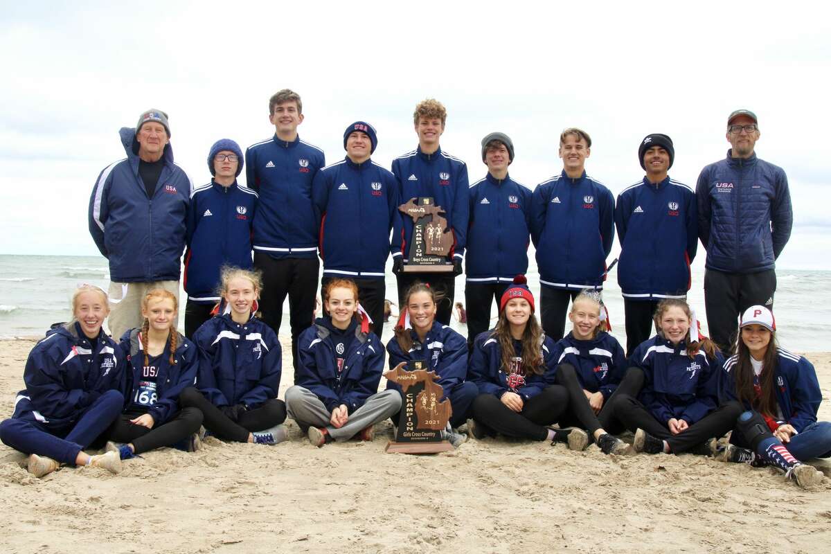 The USA boys and girls cross country teams both won their regional meets at Wagener Park in Harbor Beach.