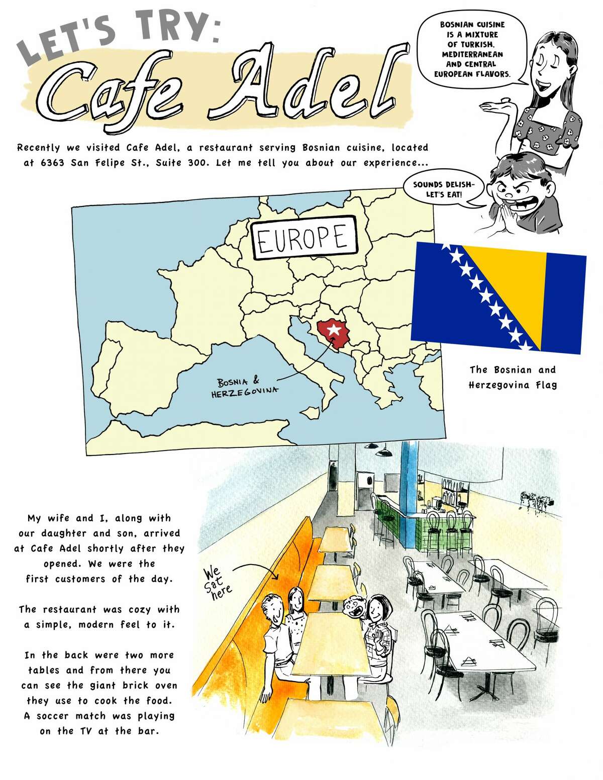 Houston's Cafe Adel impresses with robust Bosnian flavors