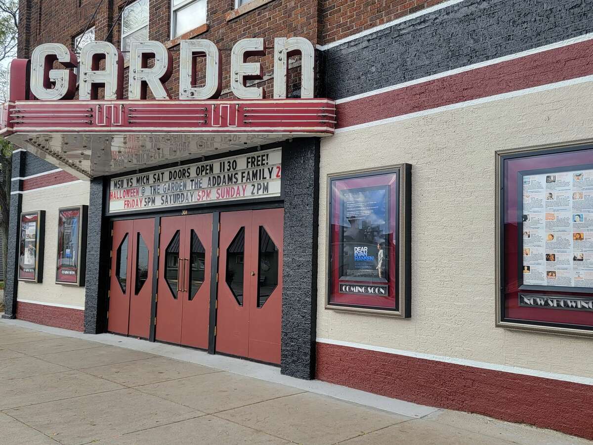 The Garden Theater is open for weekend movies after finishing renovations that included a new roof, bathrooms and paint job. 