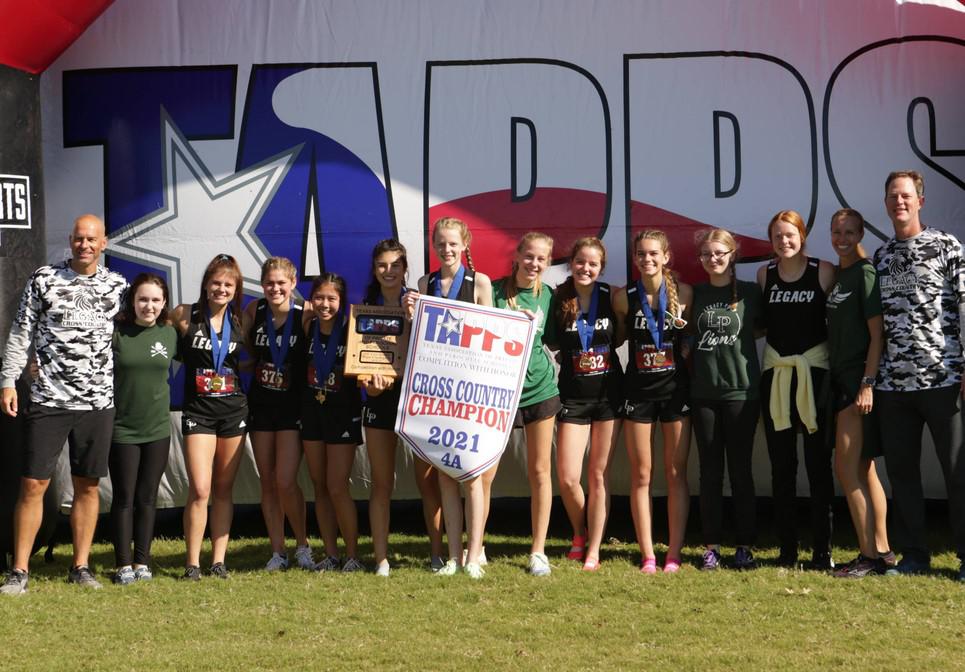 Legacy Prep girls win TAPPS cross country title