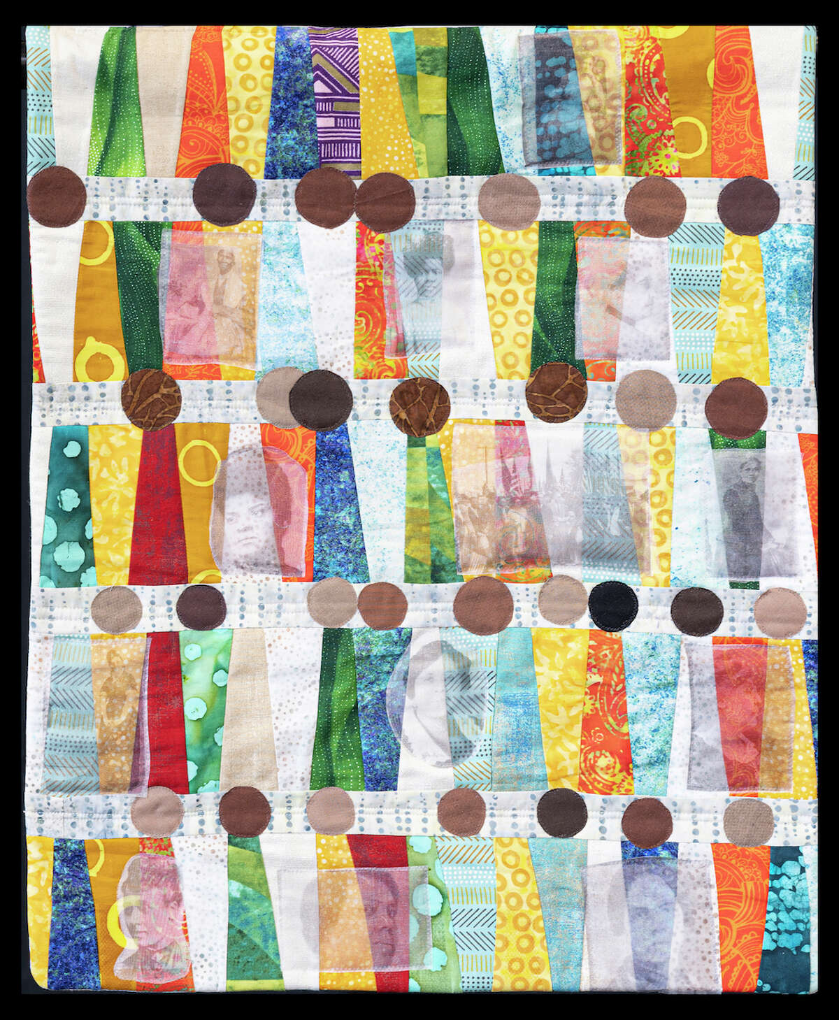 Cynthia Vaughn of San Antonio created "They Marched Yesterday."
