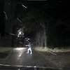 Dashcam footage from an officer involved shooting on Oct. 26, 2021. Neither the suspect, 28-year-old Andrew O’Lone, or the officer who returned fire were seriously harmed during the incident.