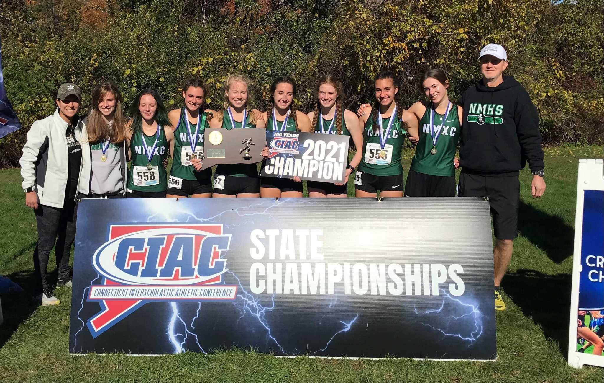 CIAC girls cross country championships New Milford, Guilford