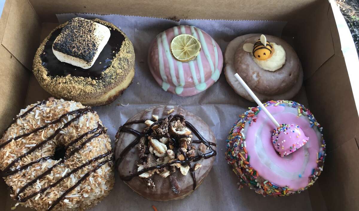 Creative doughnuts from Deviant Donuts in Mystic 