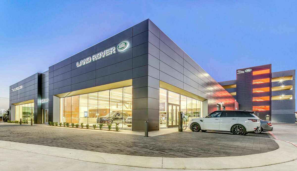 New Jaguar Land Rover Dealership Luxury Showroom