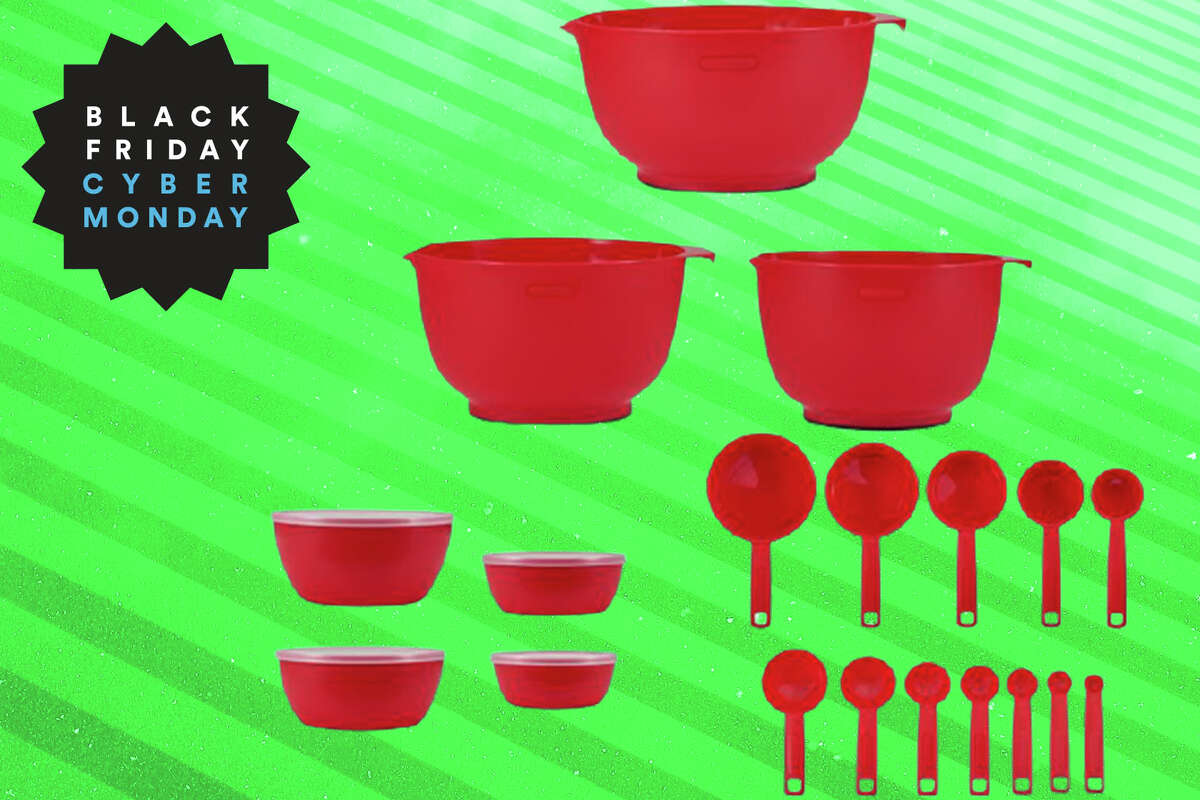 Farberware Professional 23-piece Red Mix and Measure Baking Set 